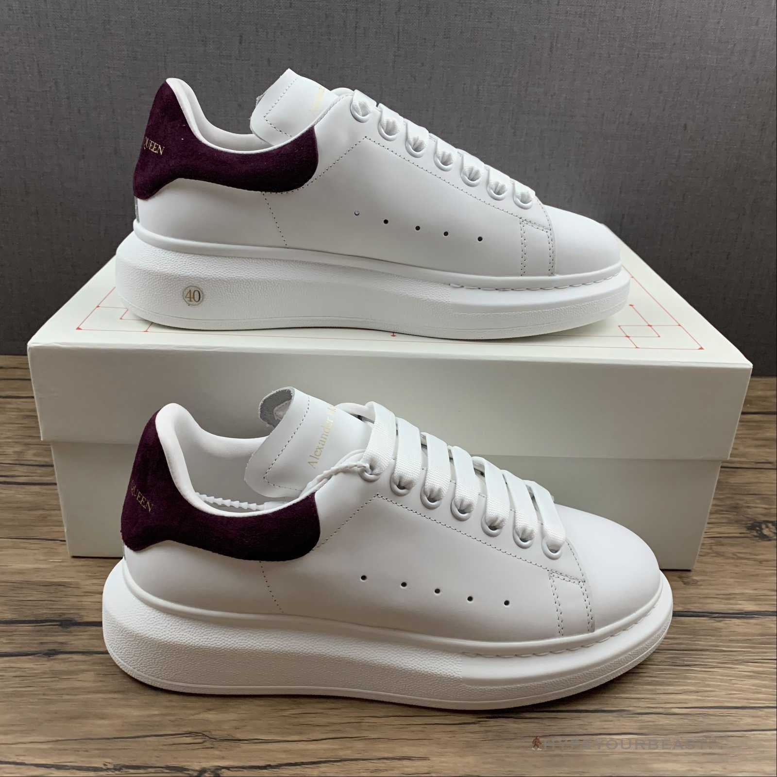 Alexander McQueen White / Purple
