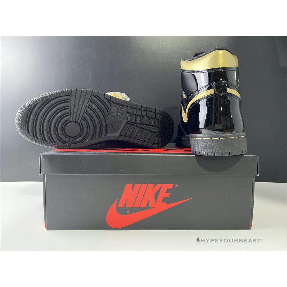 Air Jordan 1 High 'Black Metallic Gold'