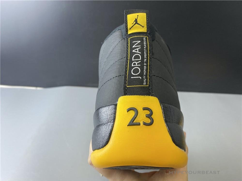 Air Jordan 12 Retro Black 'University Gold'