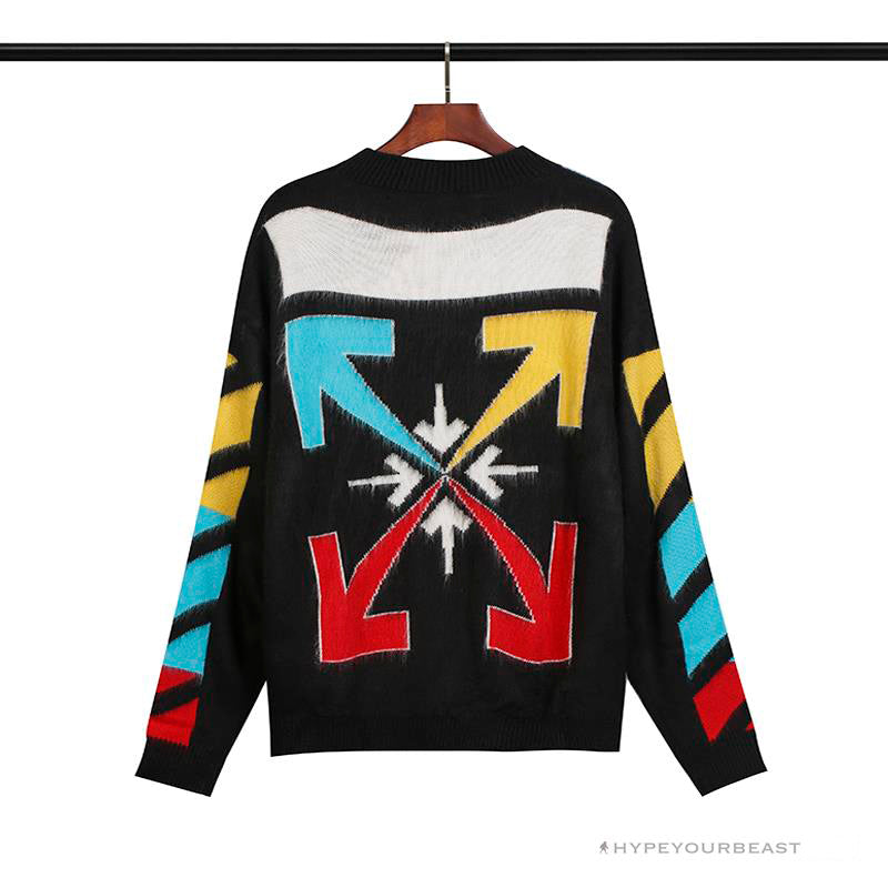Off White Sweater Black