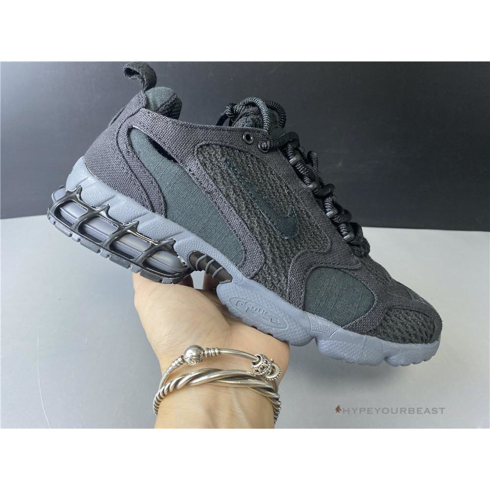 Stussy X Nike Air Zoom Spiridon Cage 2 Black