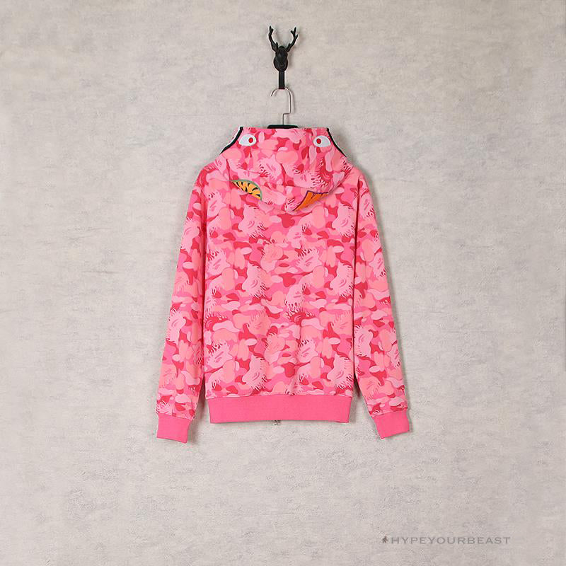 Bape Hoodie Pink