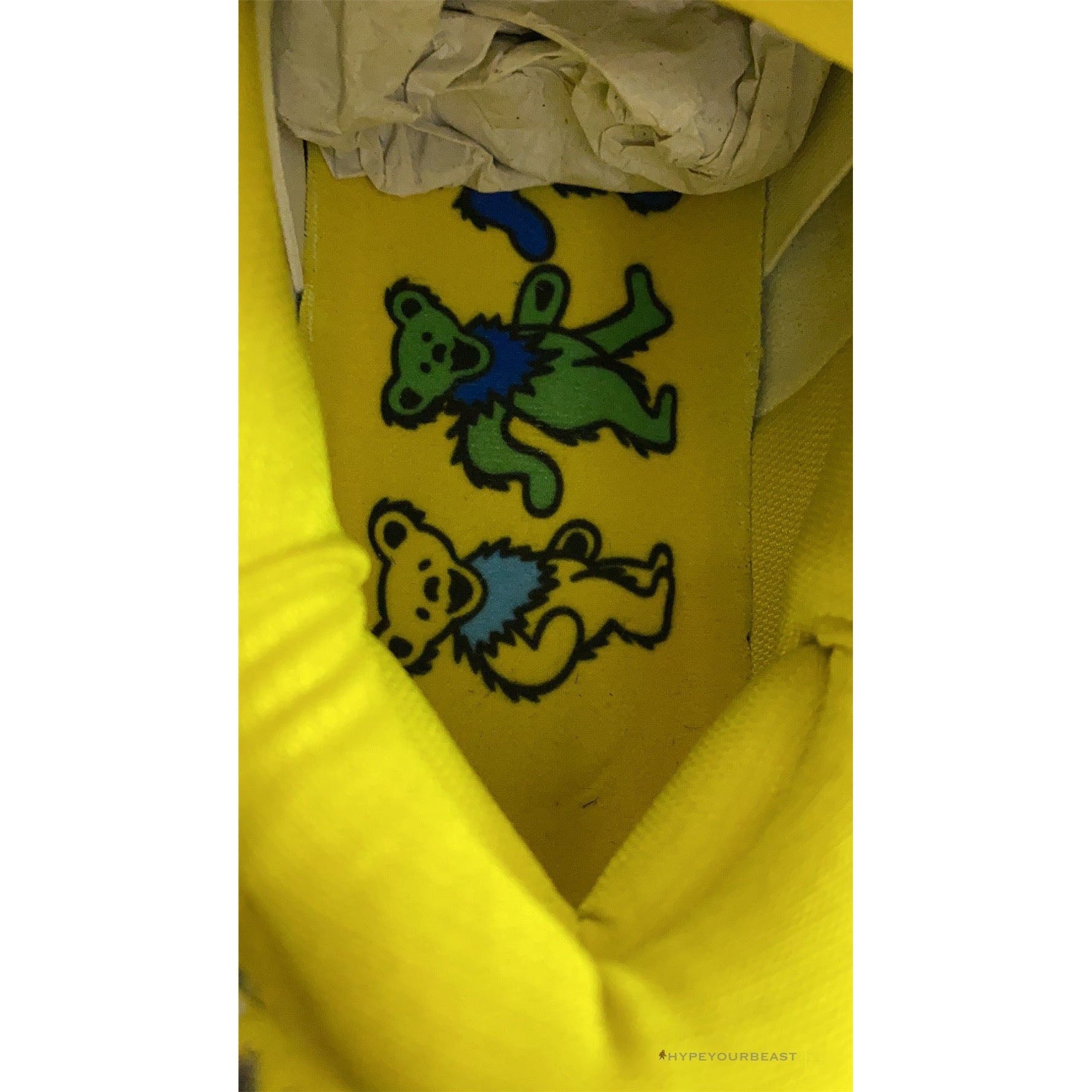 Nike SB Dunk Low X Grateful Dead Yellow Bear
