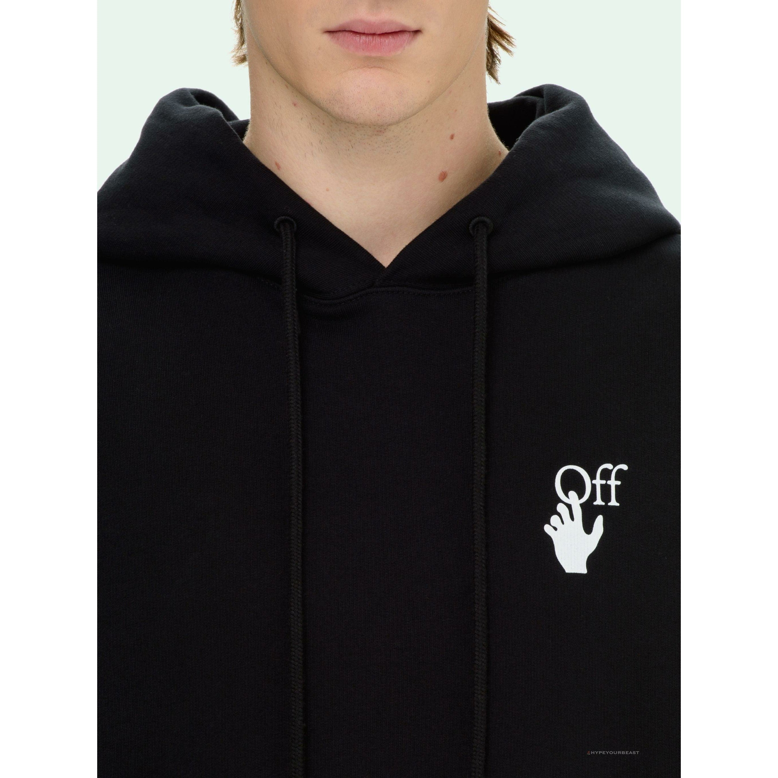 Off White Hoodie Black BC