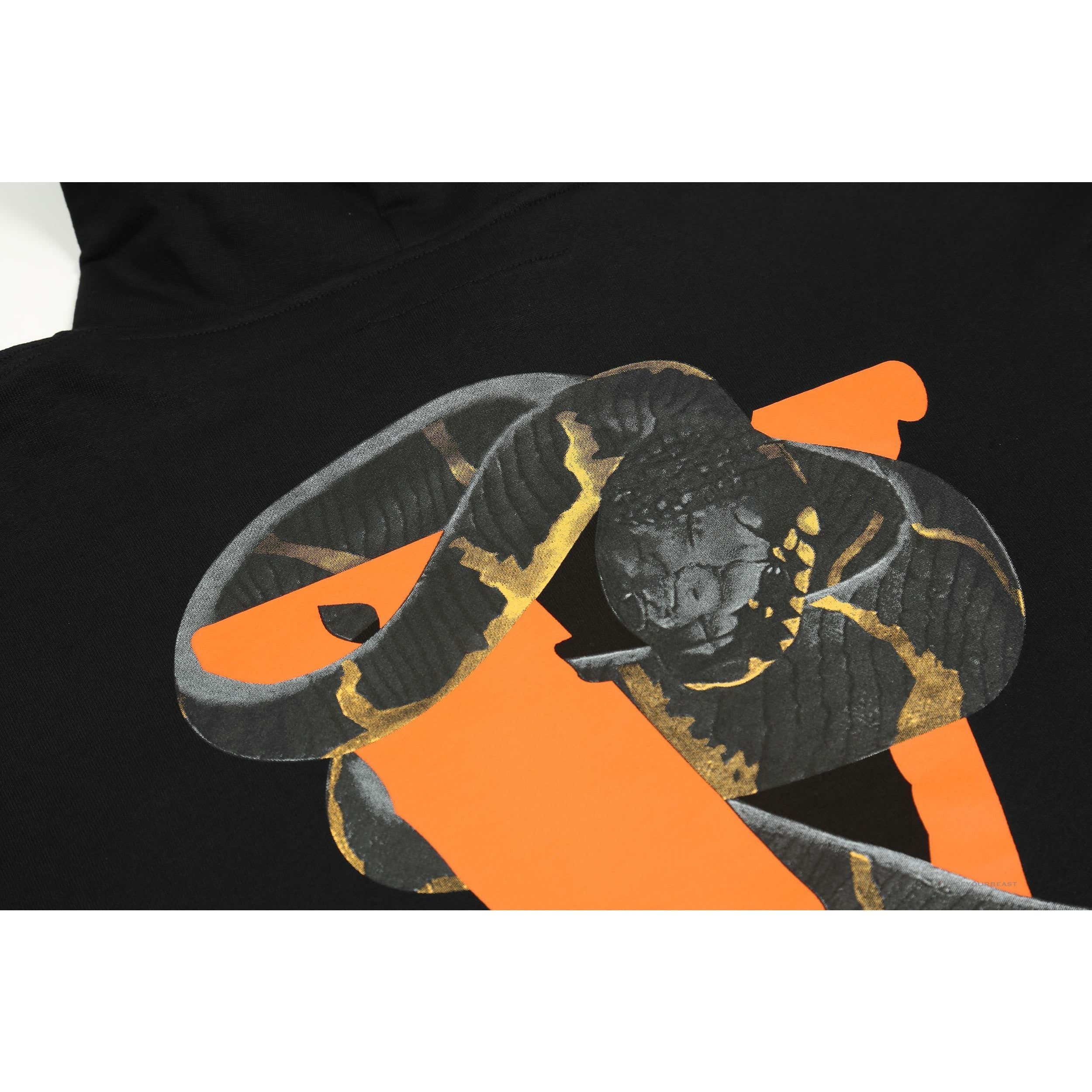 Vlone Hoodie Black Snake Eye