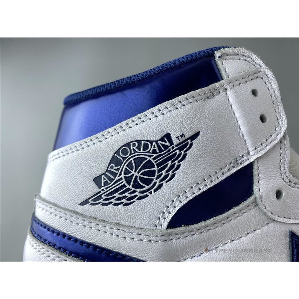 Air Jordan 1 High 'OG' Metallic Navy