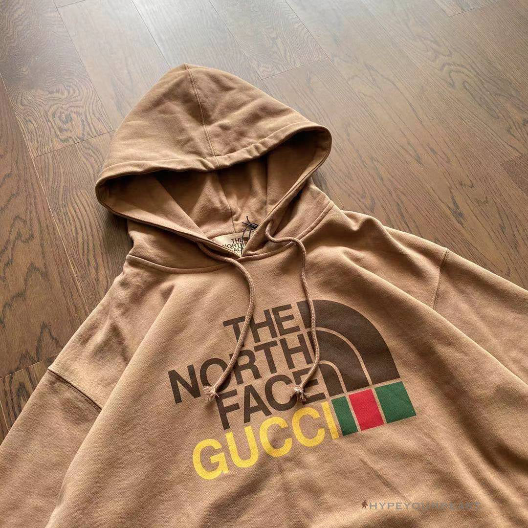 North Face X GC Hoodie Brown