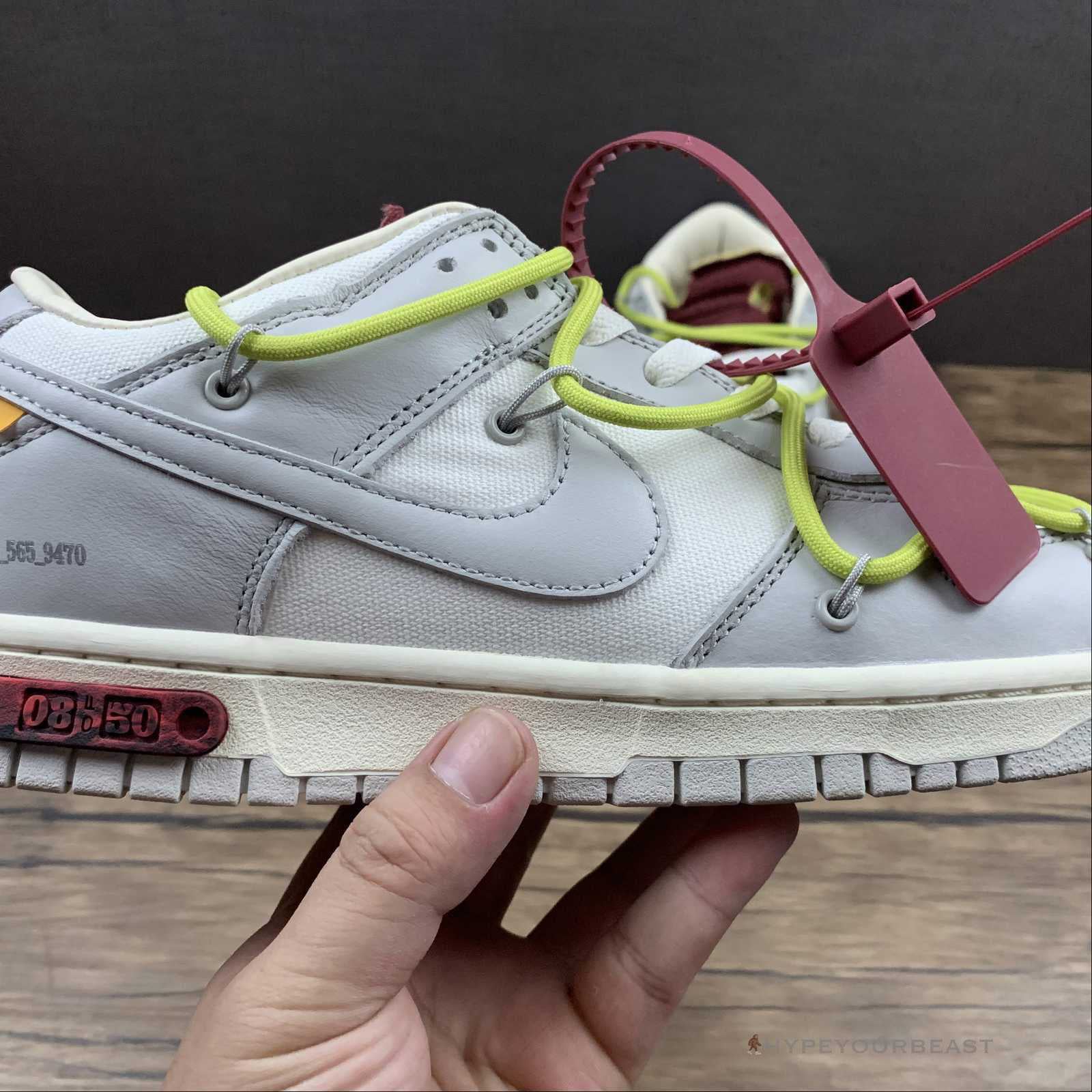 Off White X Nike Dunk Low 'Dear Summer - The 08/50'