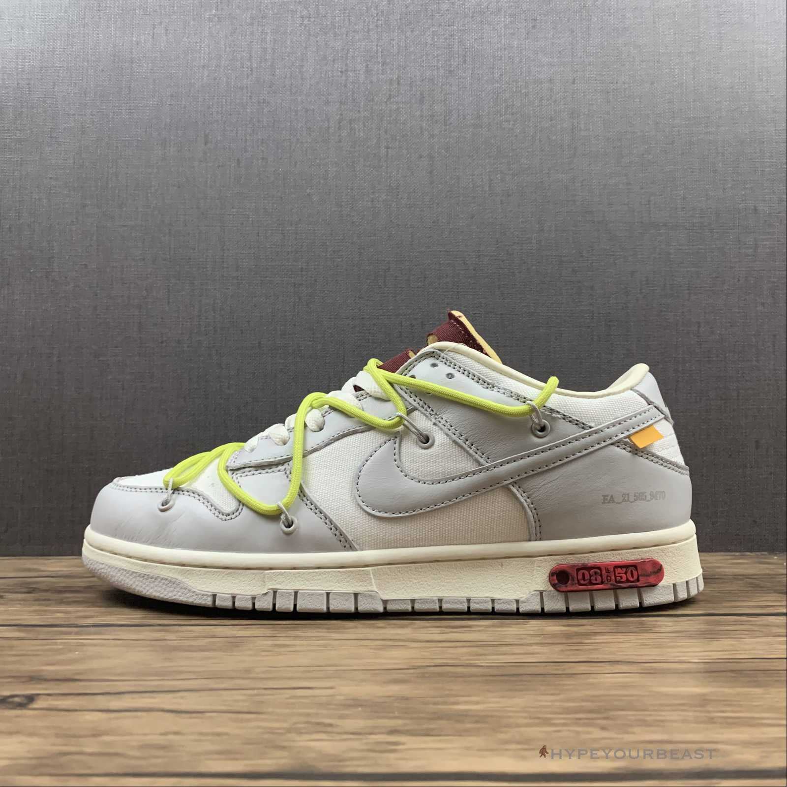 Off White X Nike Dunk Low 'Dear Summer - The 08/50'