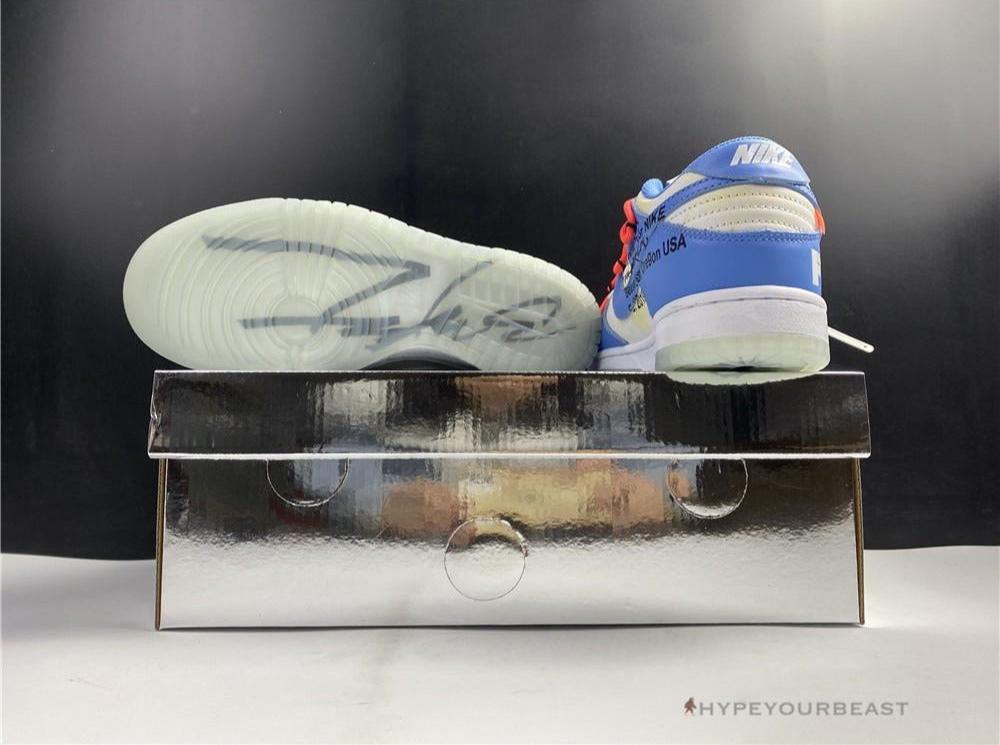 Futura X Off-White X Nike Dunk Low Blue