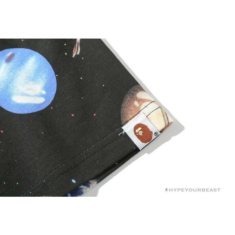 BAPE Shark Head Planet Tee Shirt