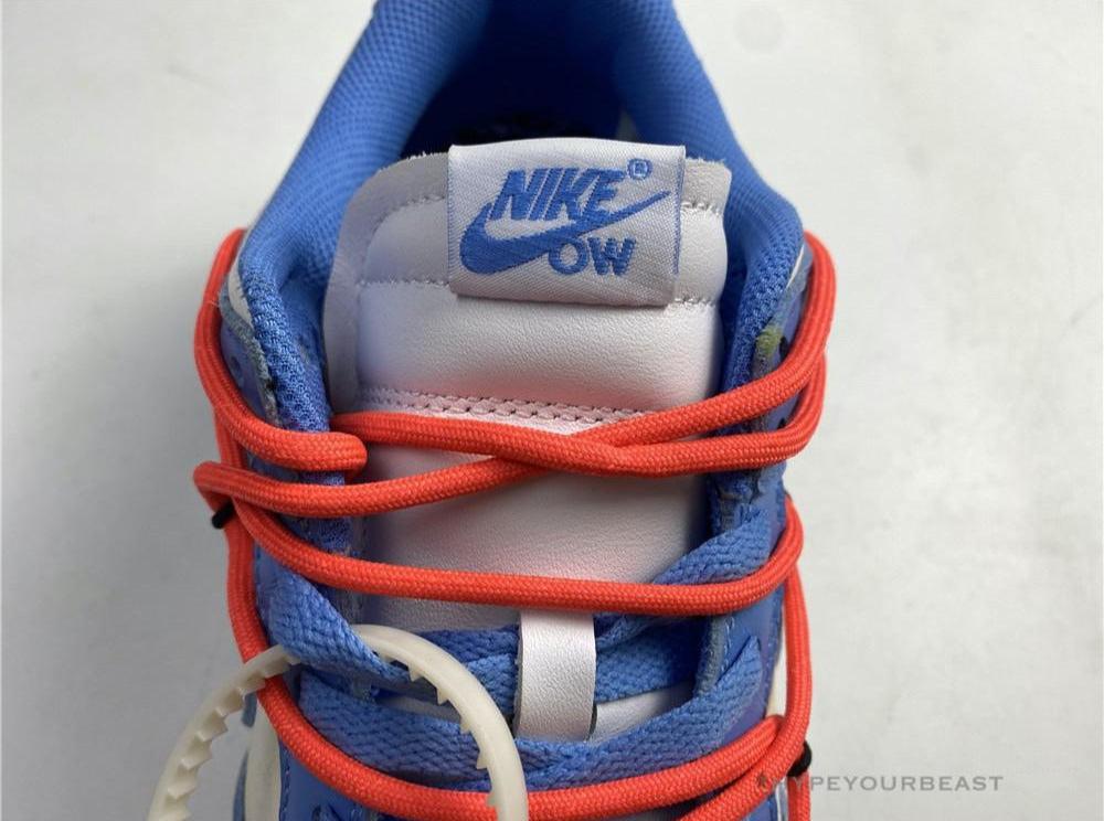 Futura X Off-White X Nike Dunk Low Blue