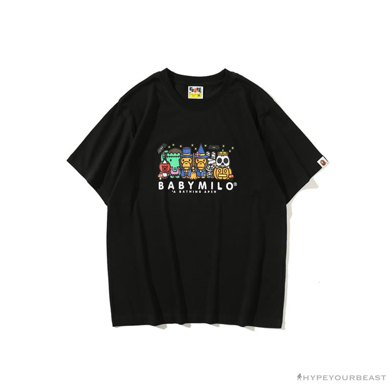 BAPE Baby Milo Halloween Tee Shirt 'BLACK'