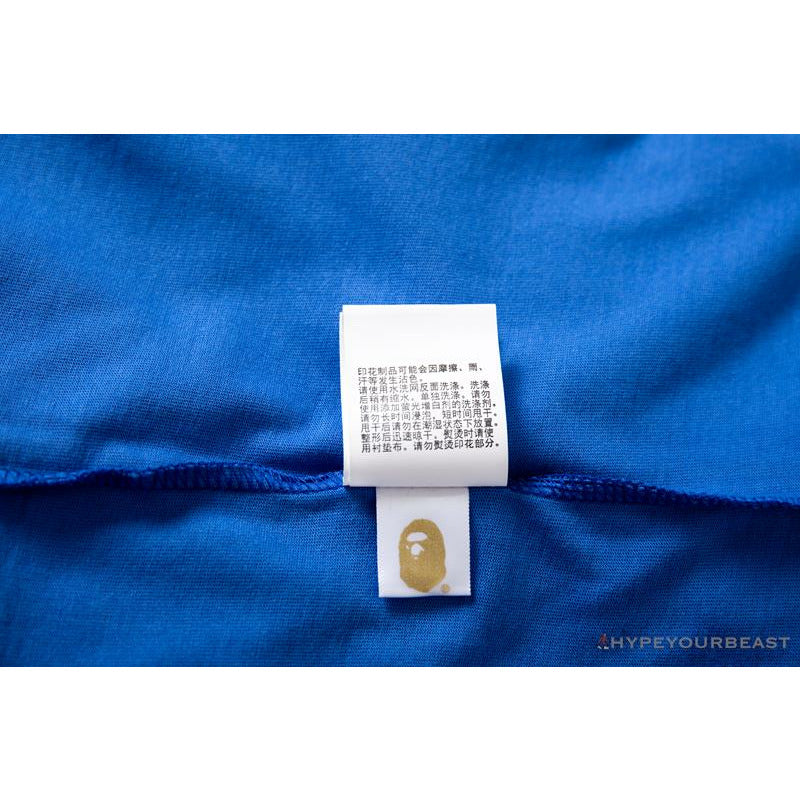 BAPE Baby Milo Sesame Street Carp Streamer Tee Shirt 'BLUE'