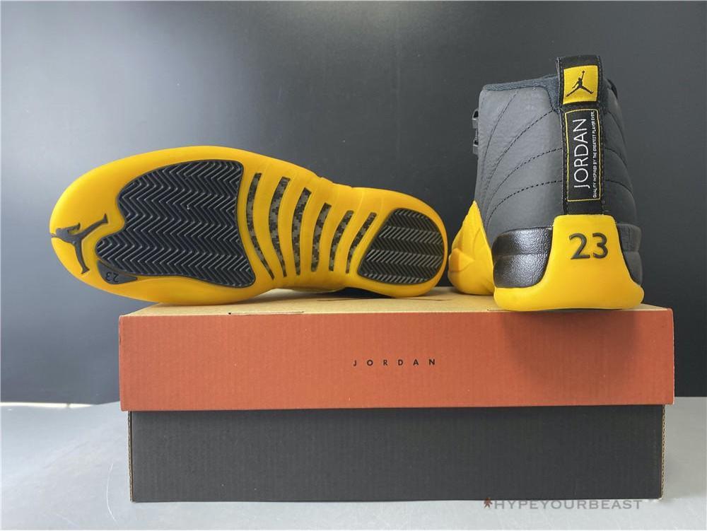 Air Jordan 12 Retro Black 'University Gold'