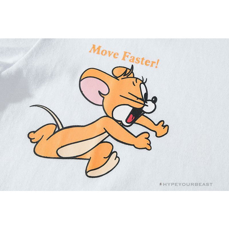 OFF-WHITE Jerry Move Faster Tee Shirt 'WHITE'