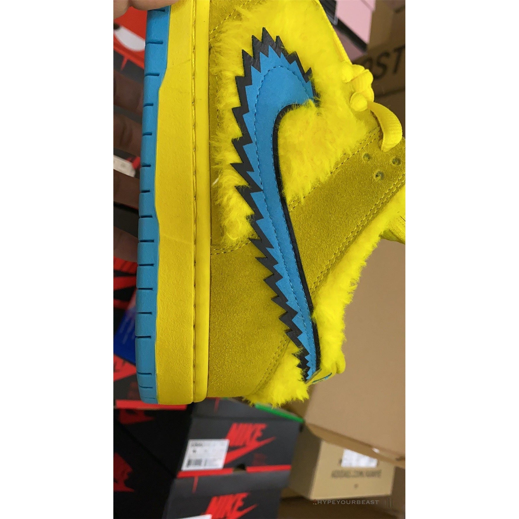 Nike SB Dunk Low X Grateful Dead Yellow Bear