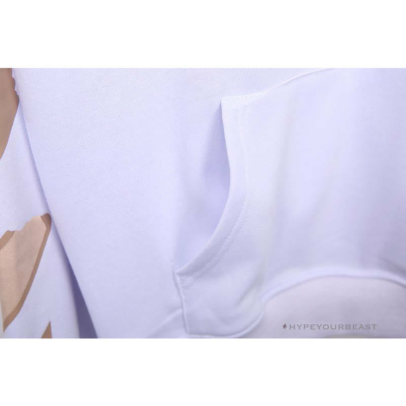 OFF-WHITE Rubber Strip Arrow Hoodie 'WHITE'