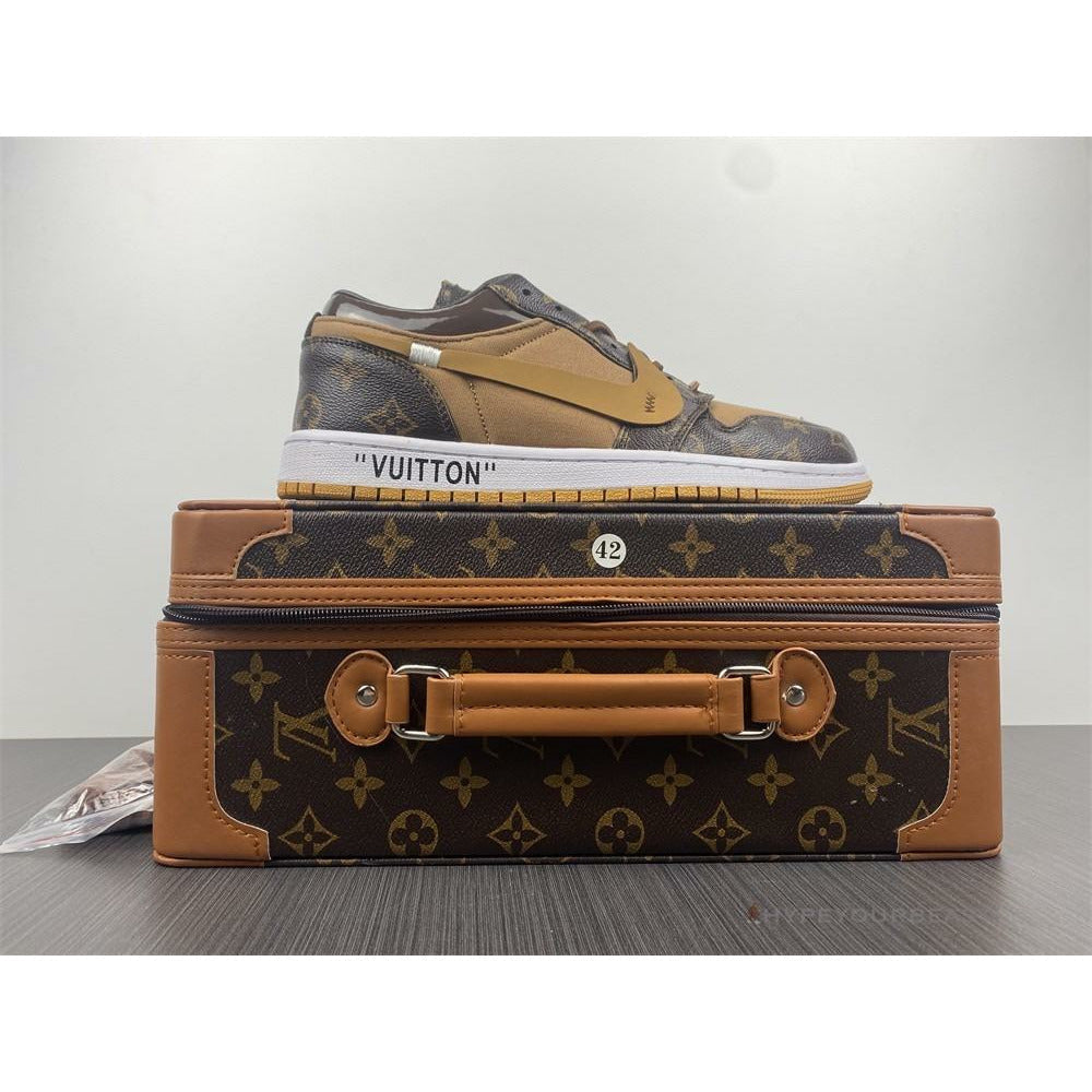 Off White X Jordan 1 Low X LV