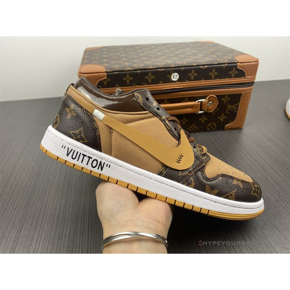 Off White X Jordan 1 Low X LV