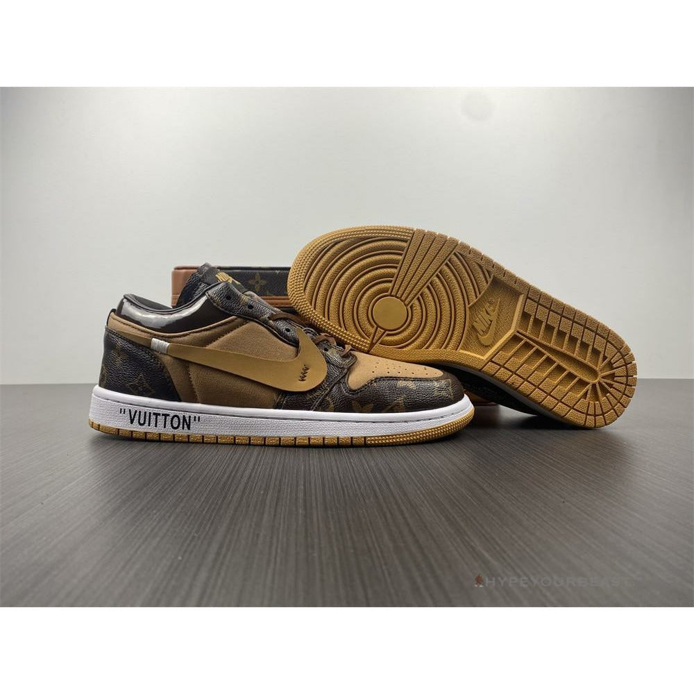 Off White X Jordan 1 Low X LV