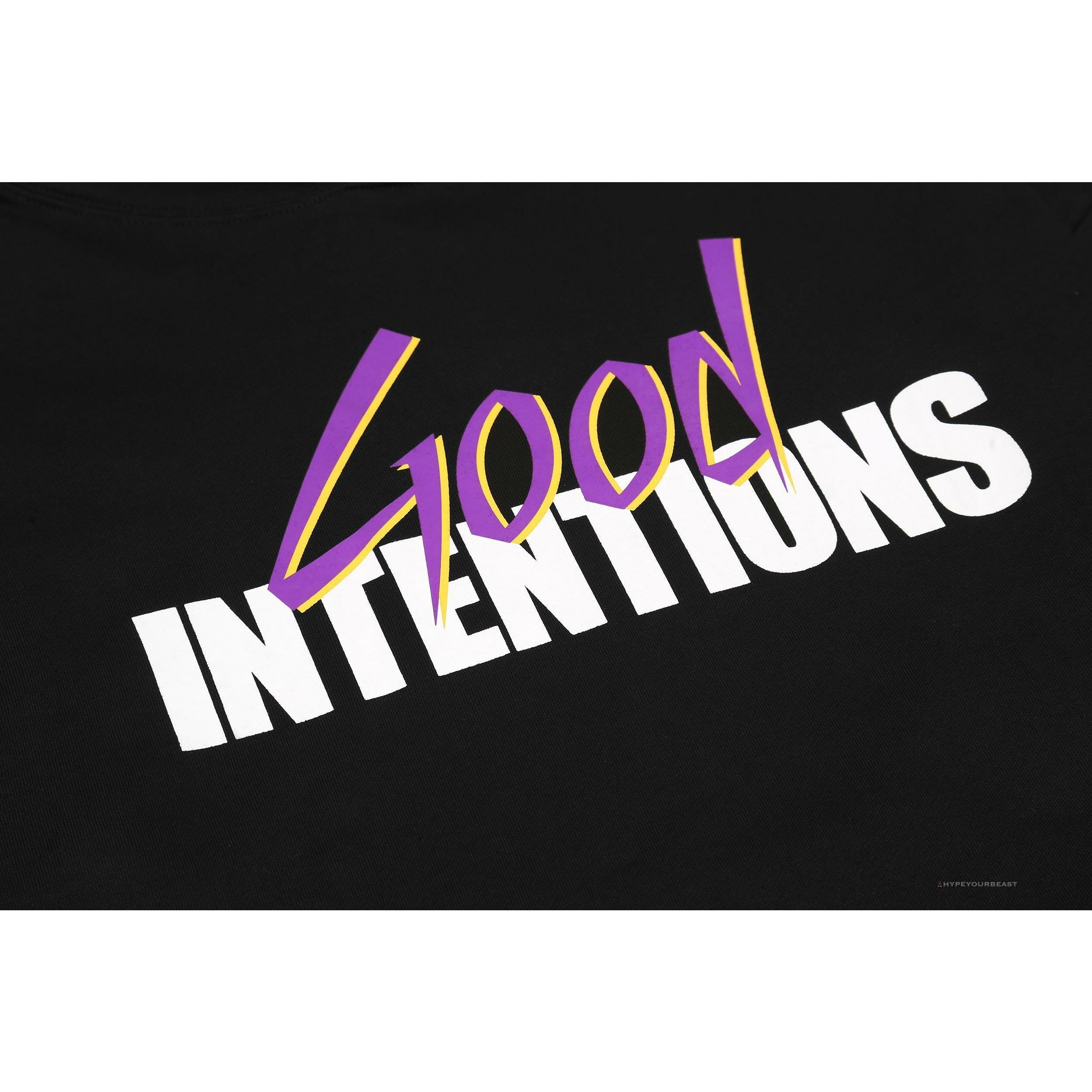 Vlone Hoodie Black Good Intention