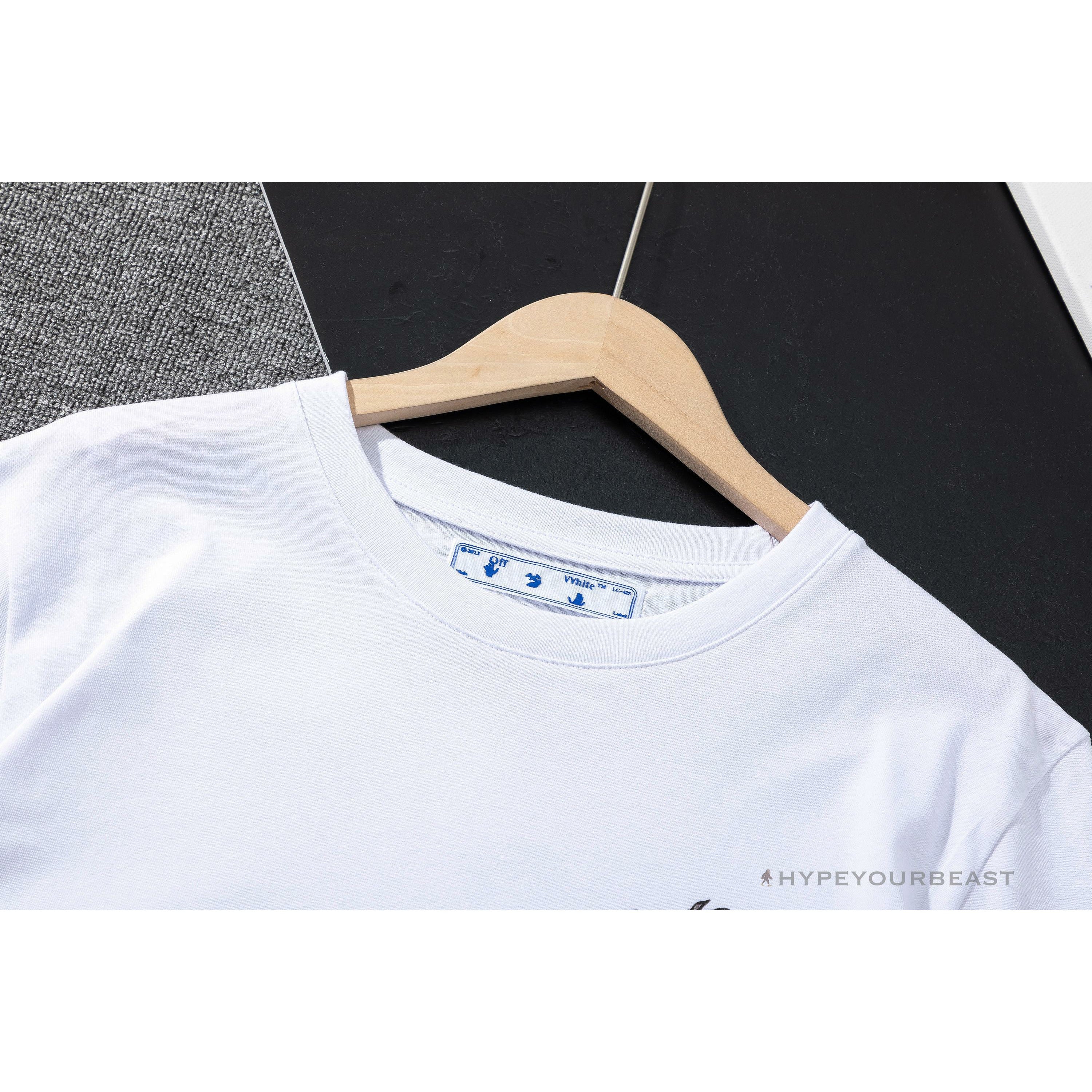 OFF-WHITE LV Pattern Cartoon Series Tee Shirt 'WHITE'