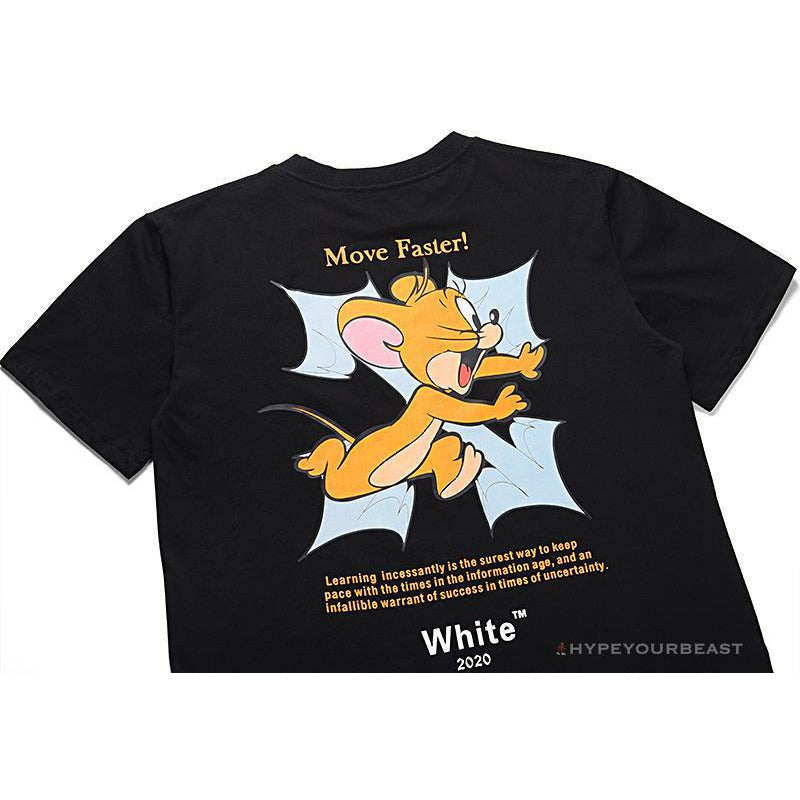OFF-WHITE Handsome Jerry Arrow Tee Shirt 'BLACK'