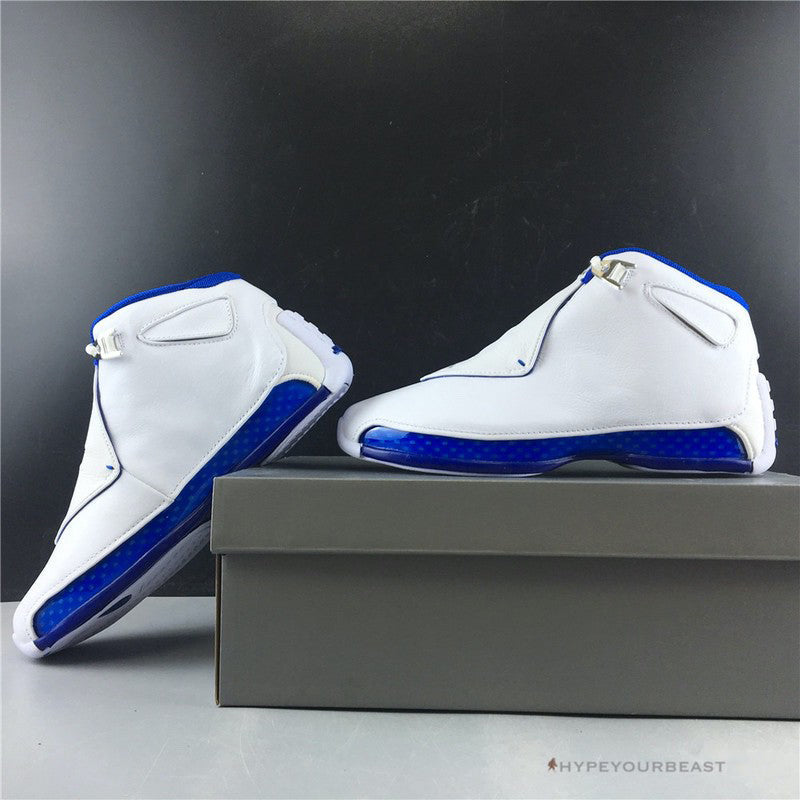 Air Jordan 18 Retro 'White Sport Royal'