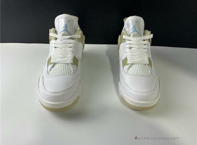 Air Jordan 4 White Gold