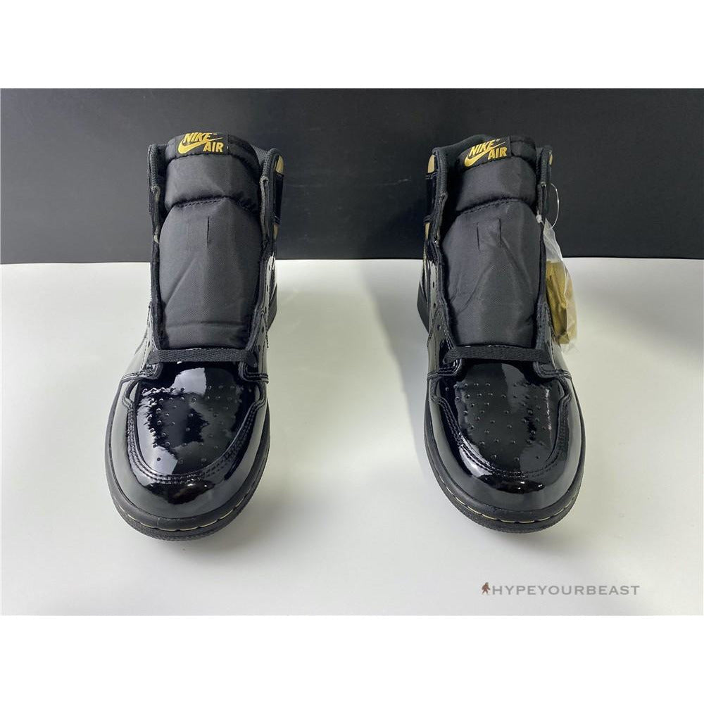 Air Jordan 1 High 'Black Metallic Gold'