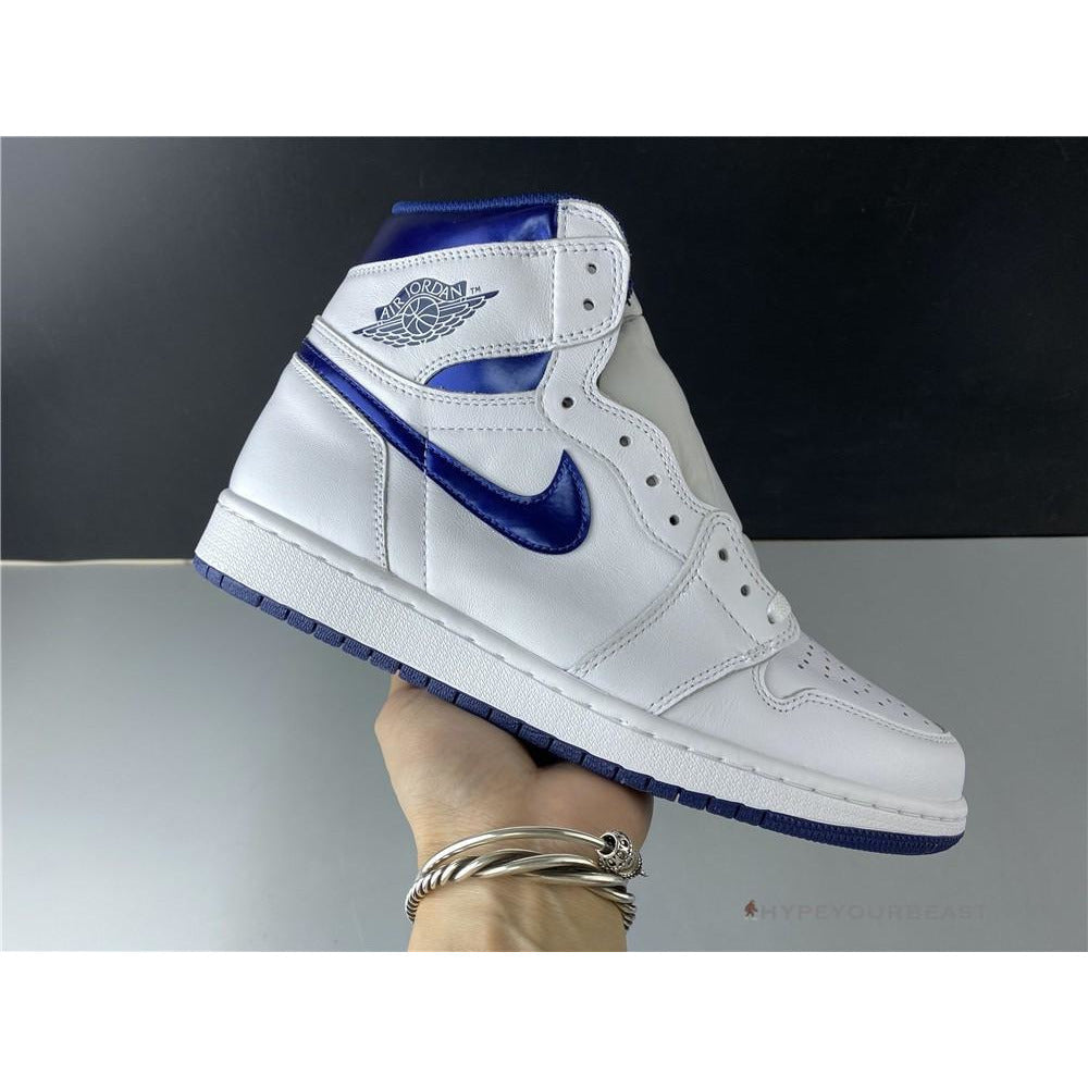 Air Jordan 1 High 'OG' Metallic Navy