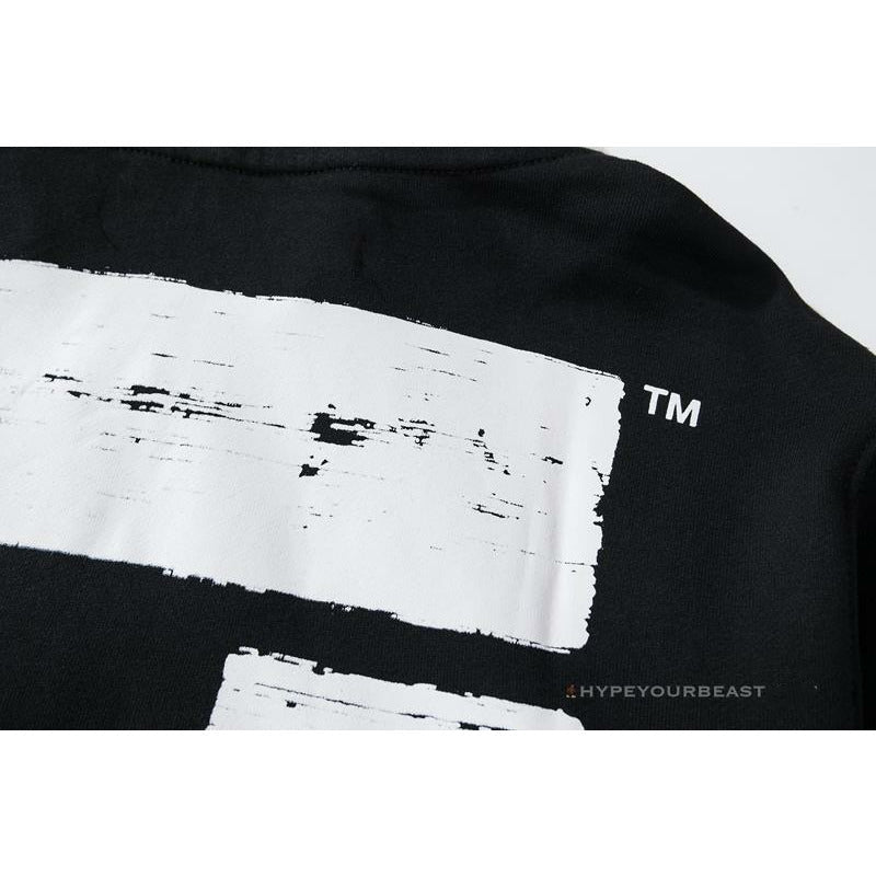 Off White Hoodie Seeing Things Black