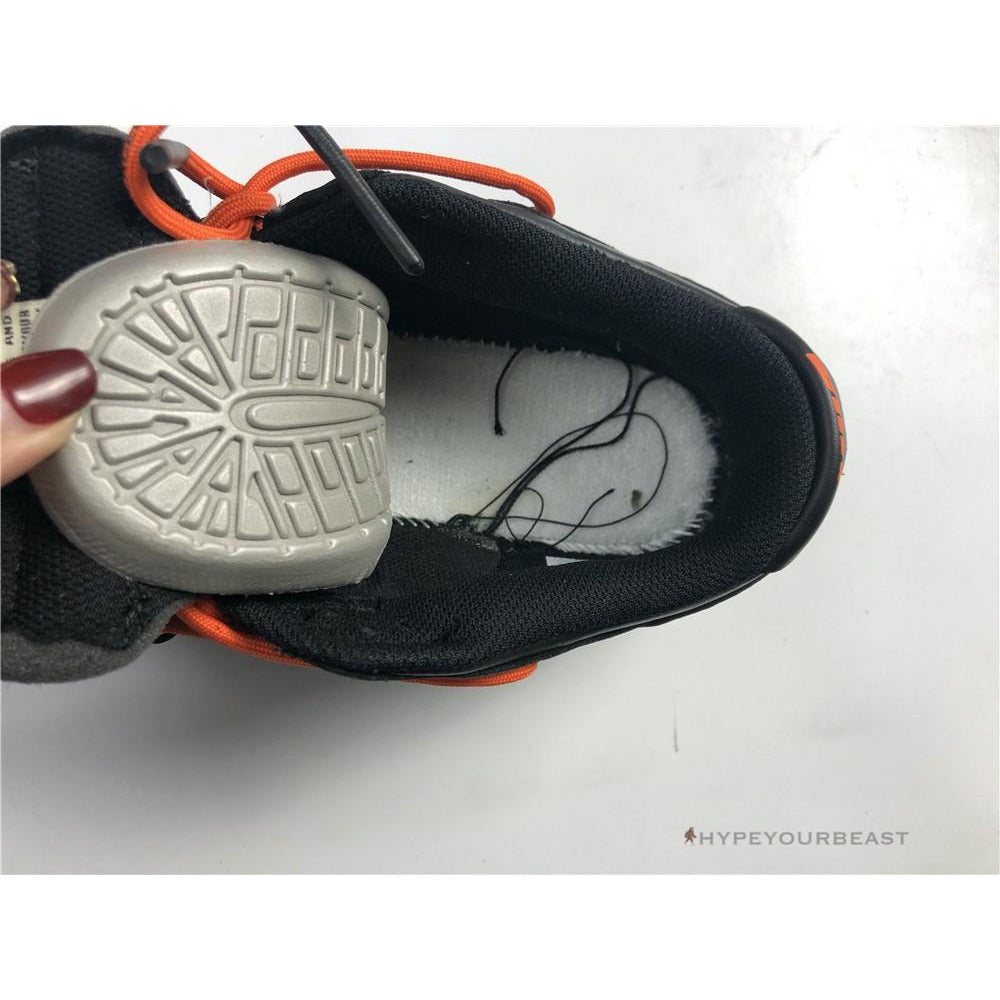 Off White X Nike Dunk Low Black Orange