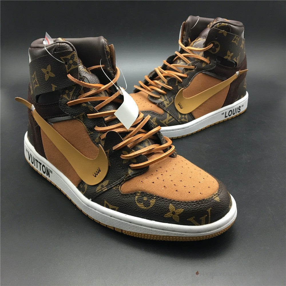 Off White X Jordan 1 X LV