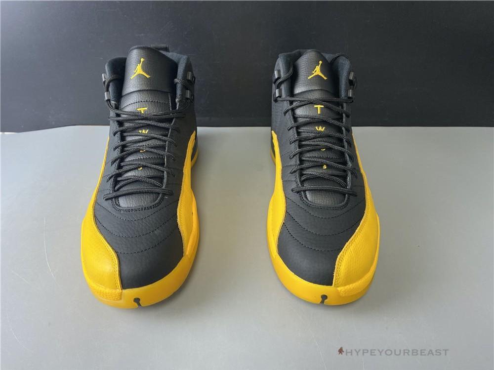 Air Jordan 12 Retro Black 'University Gold'
