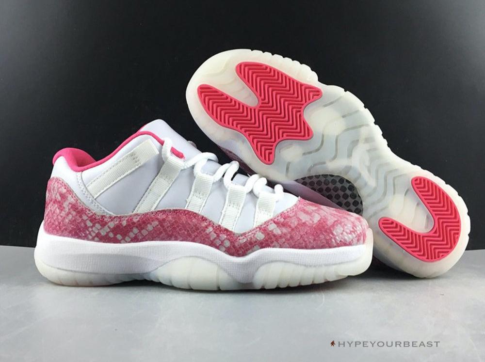 Air Jordan 11 Low 'White / Pink'