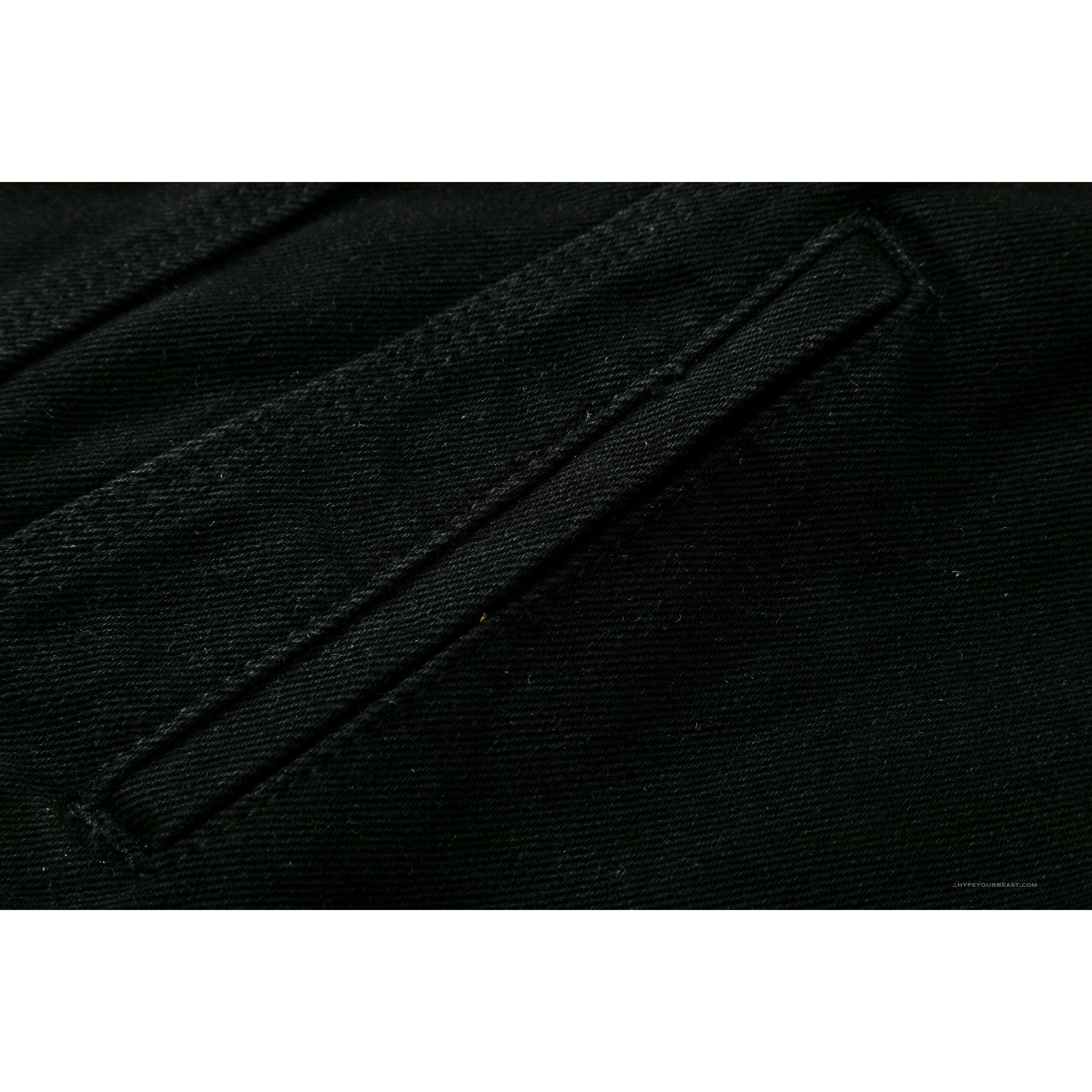 Off White Denim Black Jacket - Black