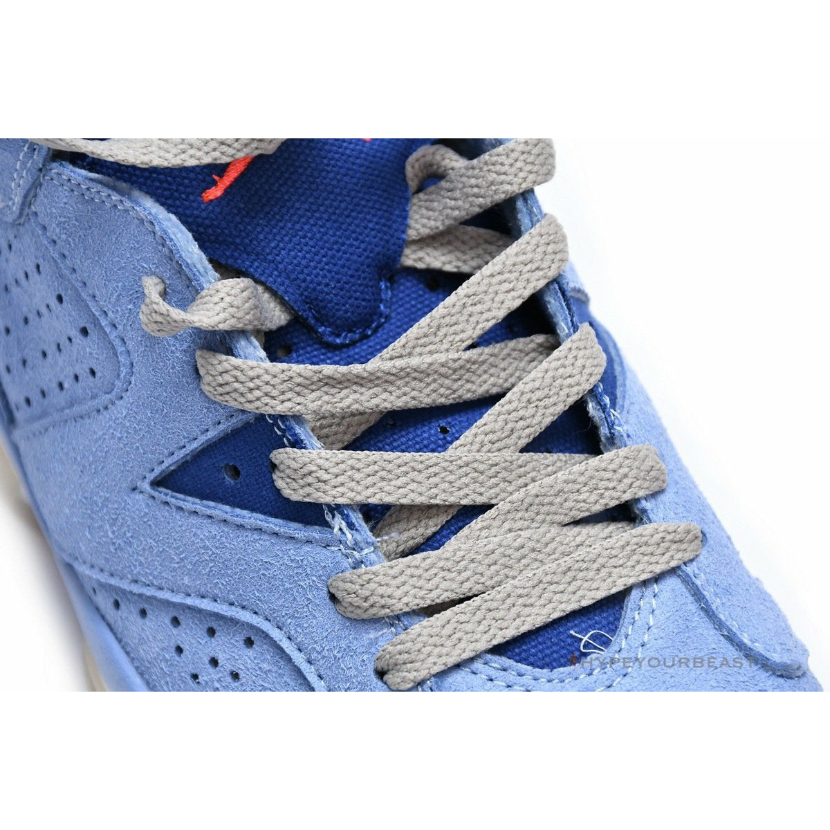 Travis Scott X Air Jordan 6 'British Khaki Blue'