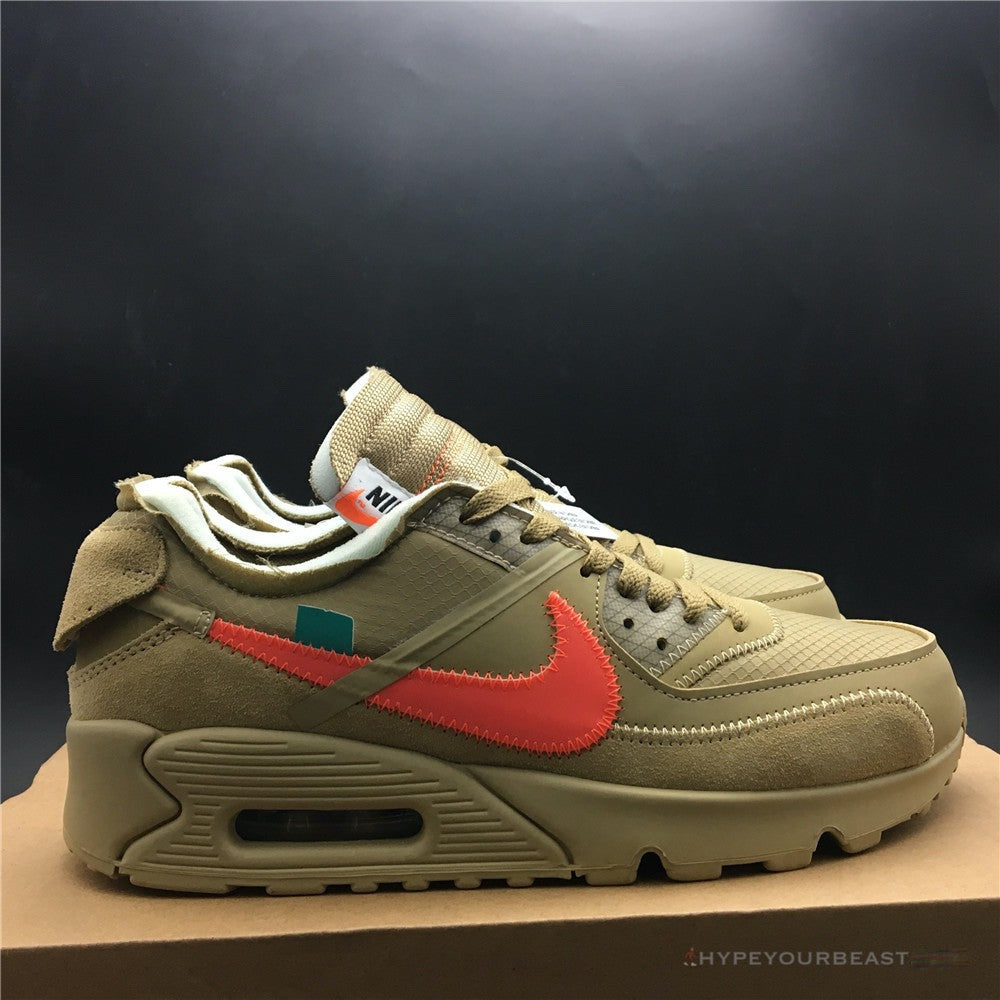Off White x Nike Air Max 90 "Desert Ore"