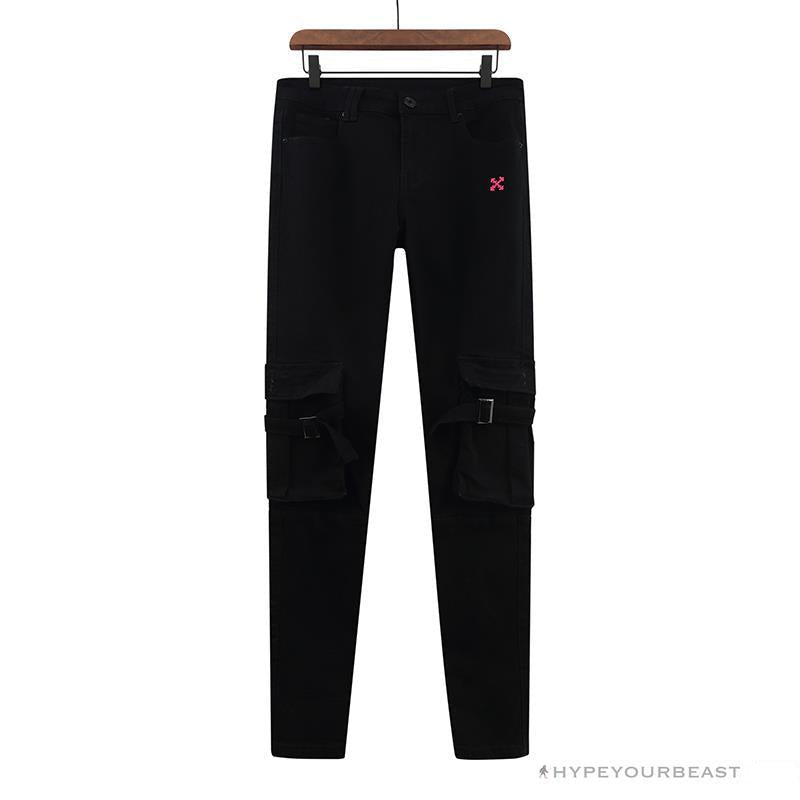 OFF-WHITE Pants Black