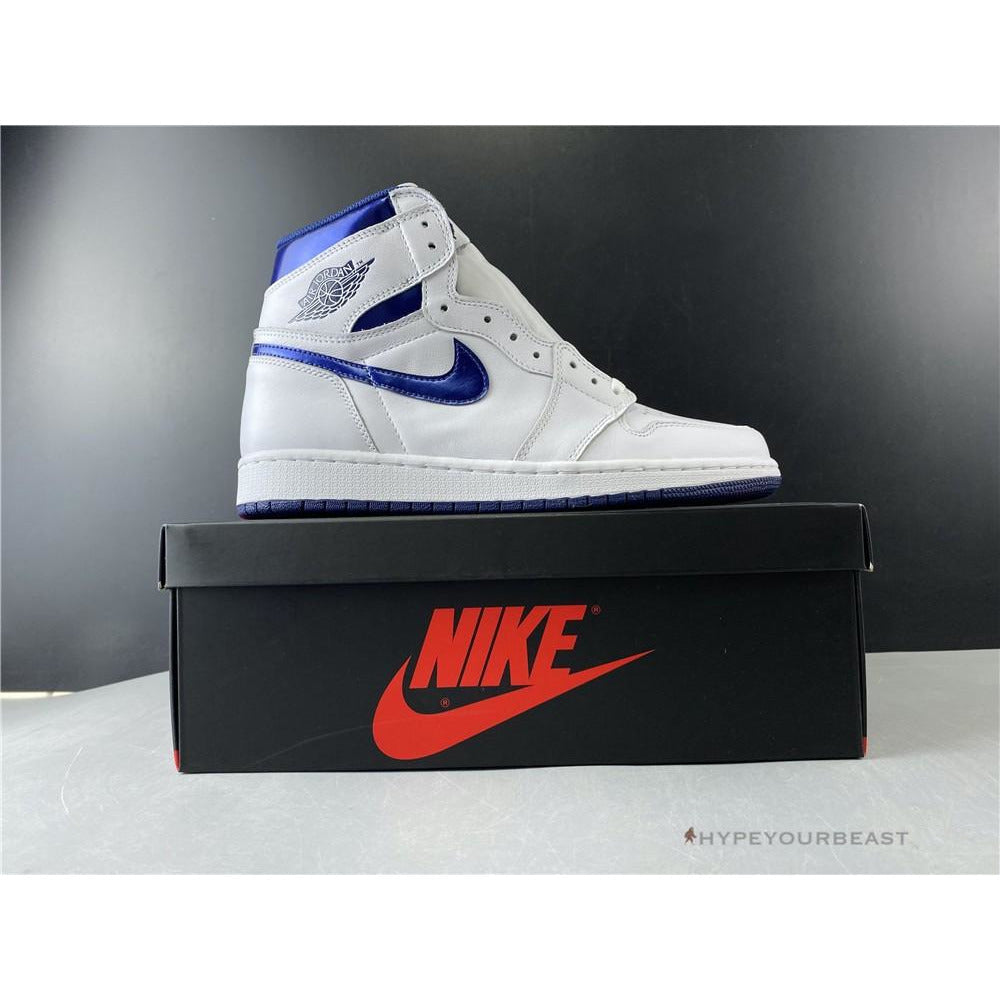 Air Jordan 1 High 'OG' Metallic Navy