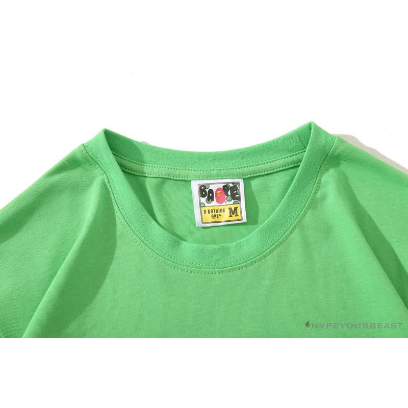 BAPE Baby Milo Watermelon Little Monkey Tee Shirt 'GREEN'