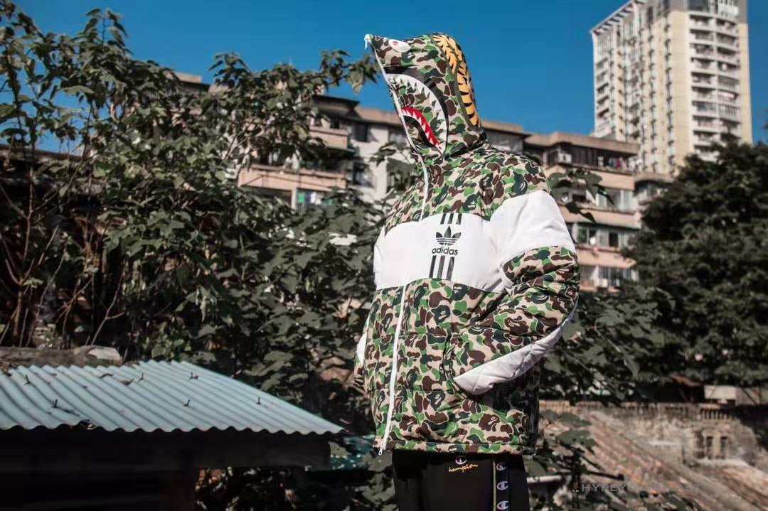 Adidas X Bape Camo Jacket
