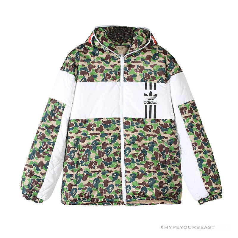 Adidas X Bape Camo Jacket