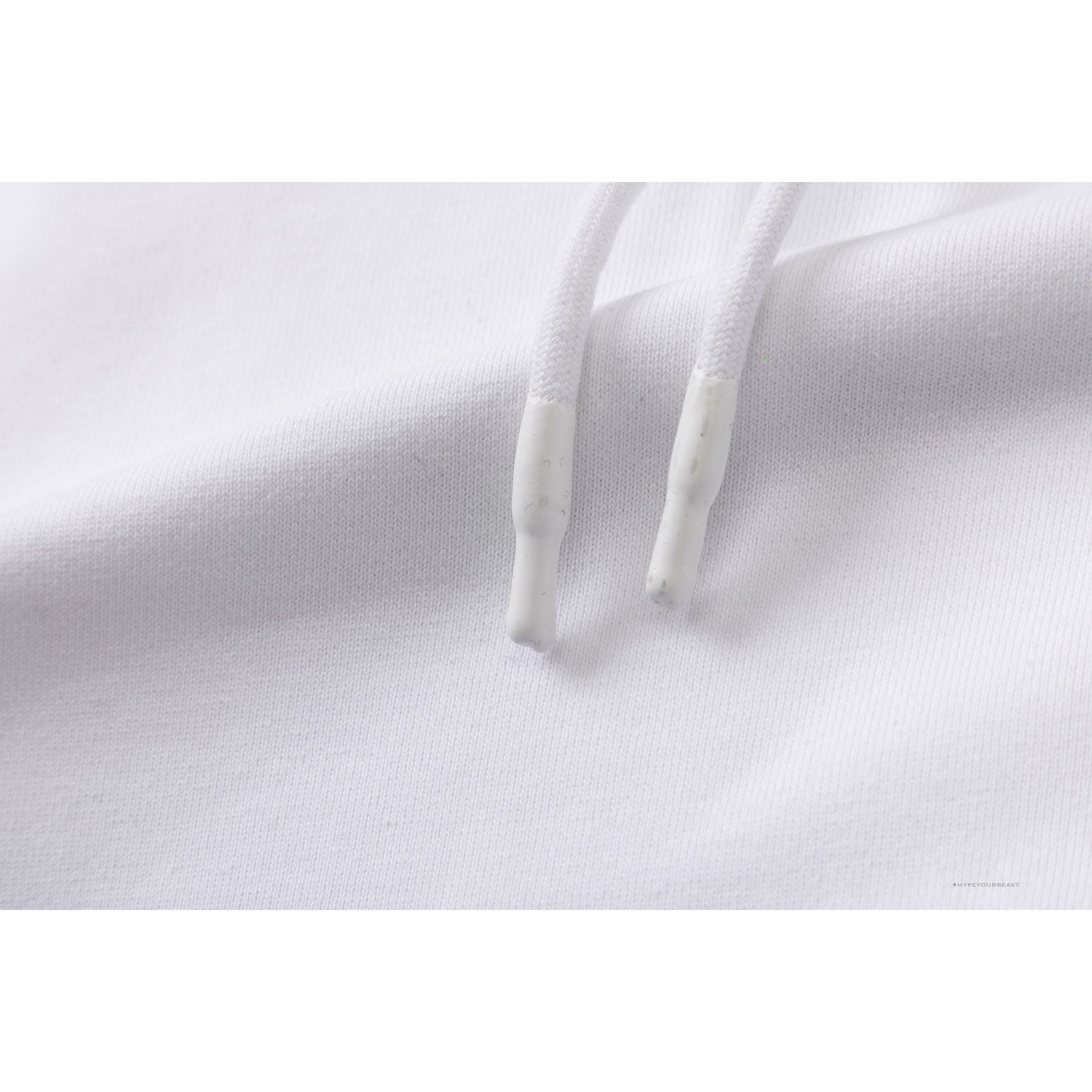 Off White Hoodie Machine White