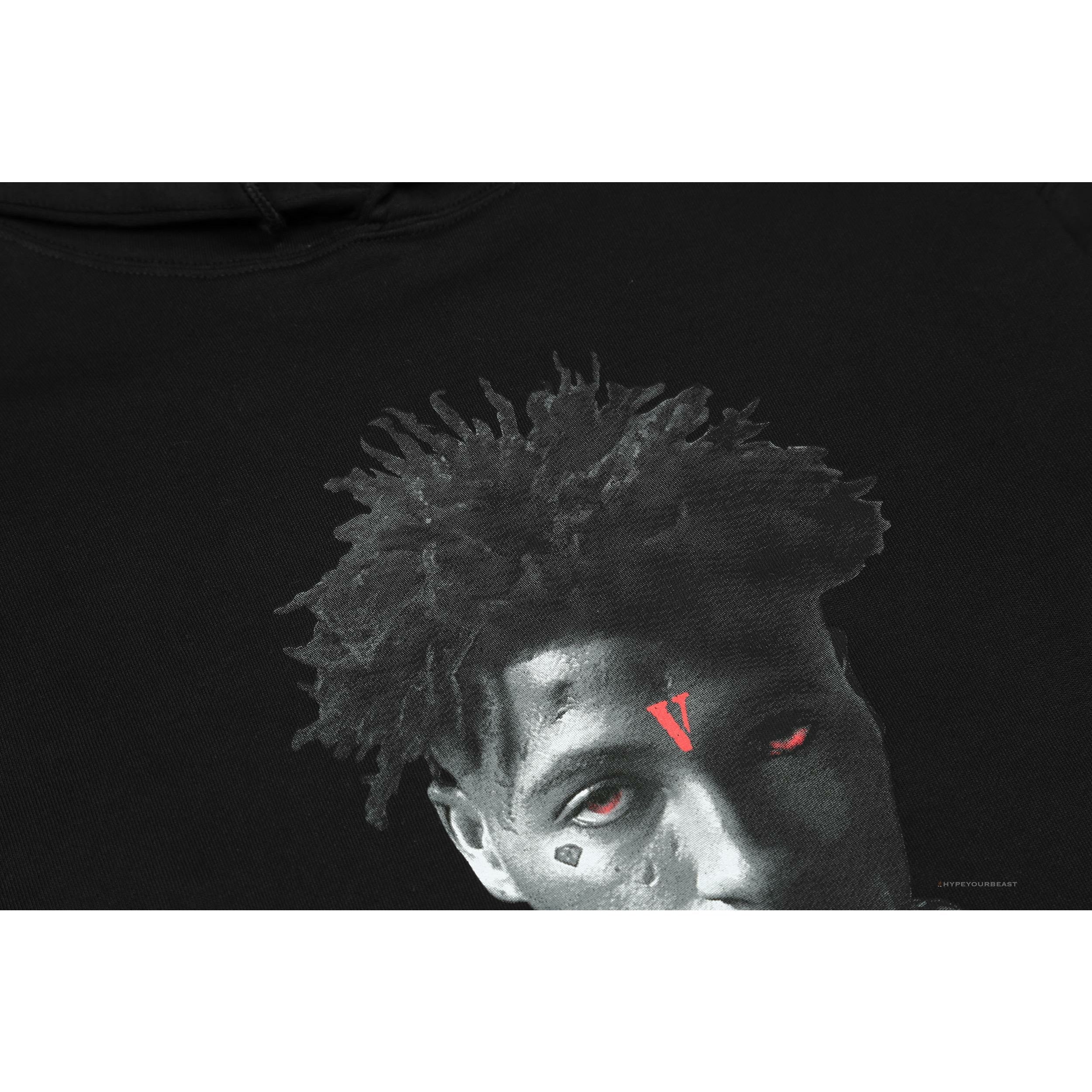 Vlone Hoodie Black Face