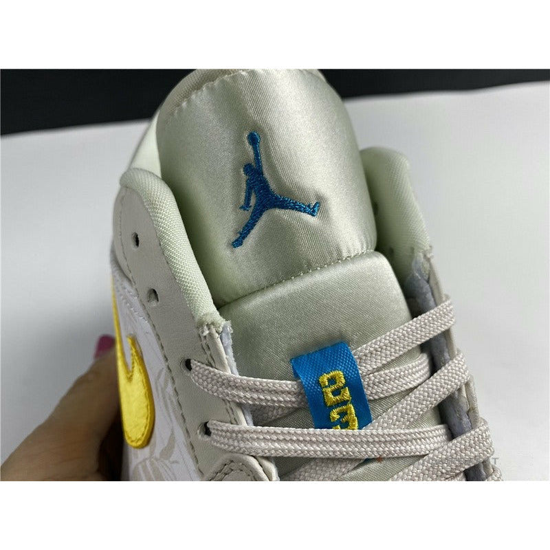 Air Jordan 1 Low 'Palm Tree Beige Yellow'