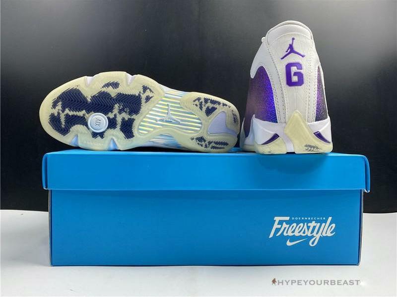 Air Jordan 14 White 'Doernbecher'