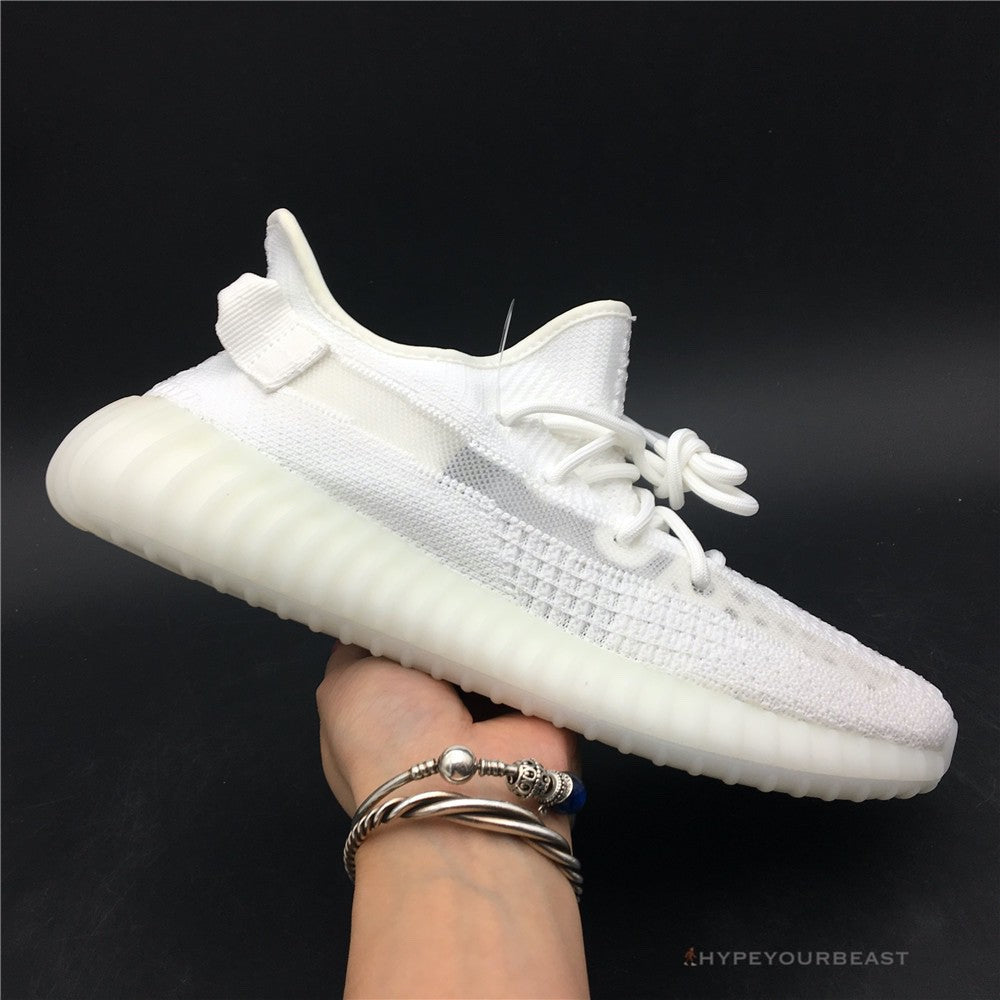 Adidas Yeezy Boost 350 V2 White / White Translucent Stripe